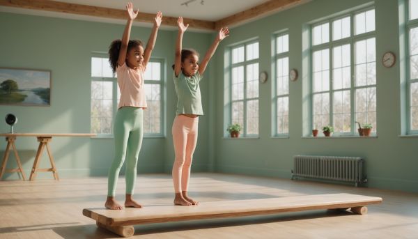 L éveil corporel développe l équilibre et la souplesse chez l enfant