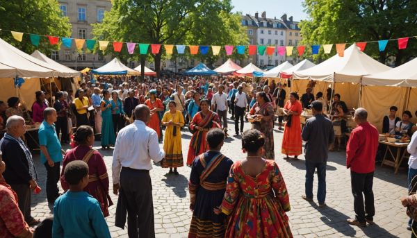 Les rassemblements internationaux célèbrent toutes les cultures